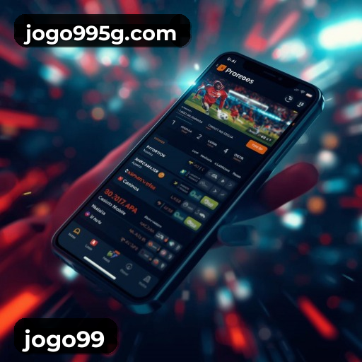 Aplicativo móvel jogo99 para iOS e Android